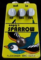 Flickinger Angry Sparrow Fuzz Pedal - Lime Green Flickinger Angry Sparrow Fuzz Pedal - Lime Green