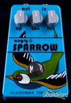 Flickinger Angry Sparrow Fuzz Pedal - Sky Blue Flickinger Angry Sparrow Fuzz Pedal - Sky Blue