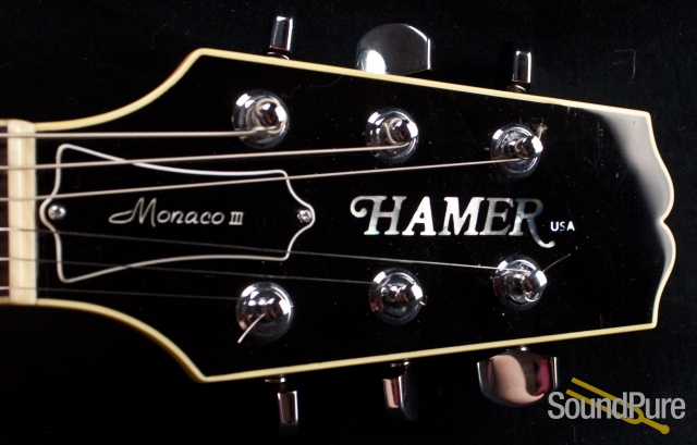 Hamer Monaco III Semi-Hollow Electric Guitar - Used — image 7
