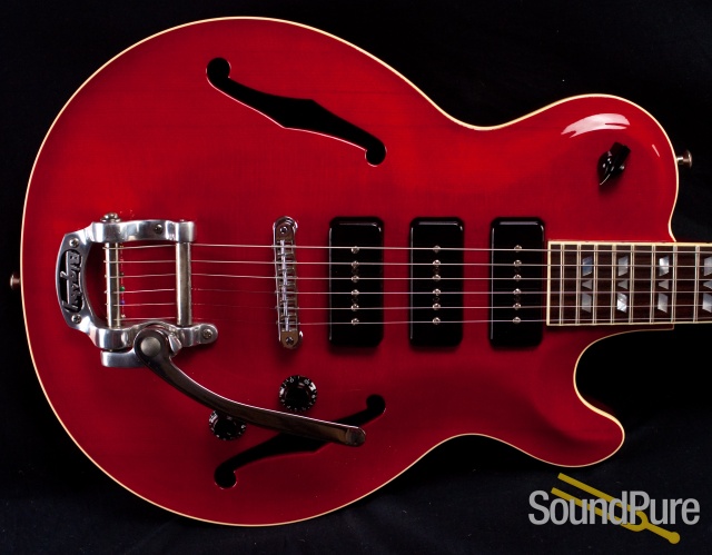 Hamer Monaco III Semi-Hollow Electric Guitar - Used — image 9