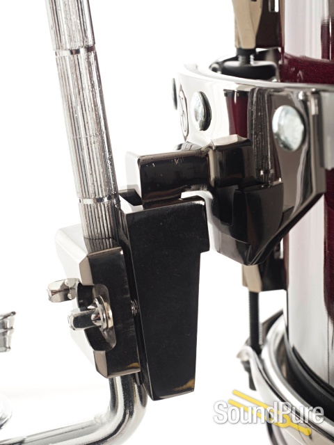 Noble & Cooley 4pc CD Maple Drum Set-Dark Cherry Burst — image 3