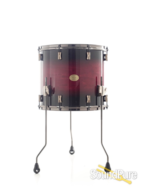 Noble & Cooley 4pc CD Maple Drum Set-Dark Cherry Burst — image 4