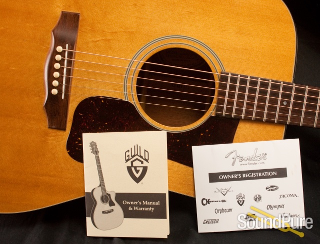 Guild DC-35-NT Acoustic Dreadnought Guitar- used — image 6
