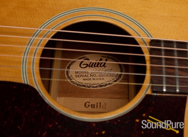 Guild DC-35-NT Acoustic Dreadnought Guitar- used — image 10