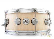 DW 6x14 Collectors Series Maple VLT Snare Drum -Natural Oil DW 6x14 Collectors Series Maple VLT Snare Drum -Natural Oil
