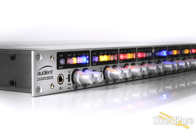 Audient ASP880 8 Channel Microphone Preamplifier and ADC — image 2
