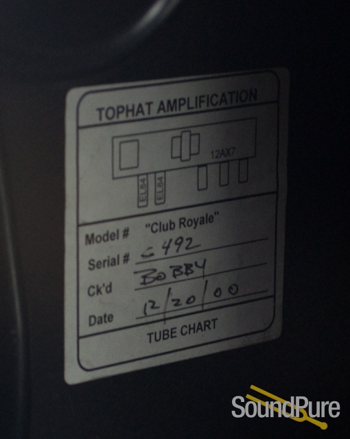 Top Hat Club Royale 1x12 Combo Amplifier - Used — image 3