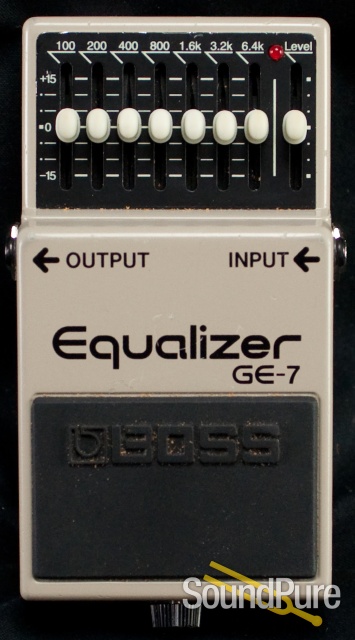 Boss GE-7 7-Band Graphic EQ Effect Pedal - Used — image 1
