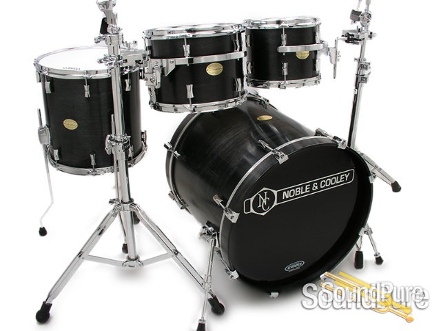 Noble & Cooley 5pc CD Maple Drum Set-Blackwash Oil — image 1