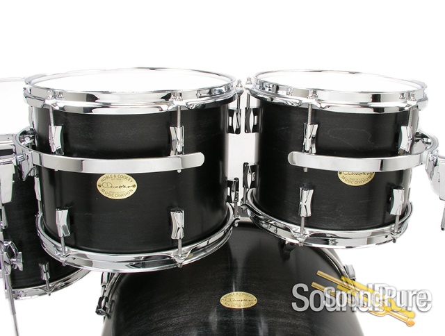 Noble & Cooley 5pc CD Maple Drum Set-Blackwash Oil — image 6