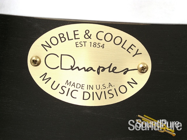 Noble & Cooley 5pc CD Maple Drum Set-Blackwash Oil — image 7