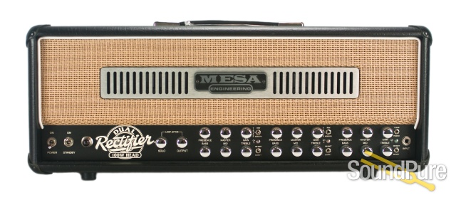 Mesa Boogie Dual Rectifier Tan Jute Grill Amp Head — image 1