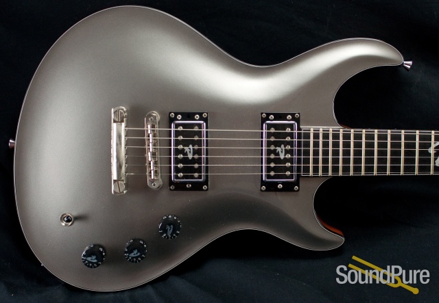 Ruokangas Duke Standard Dark Silver Electric Guitar - Used — image 8