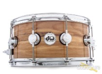 DW 6.5x14 Collectors Exotic Series Mahogany Snare Drum-Olive DW 6.5x14 Collectors Exotic Series Mahogany Snare Drum-Olive