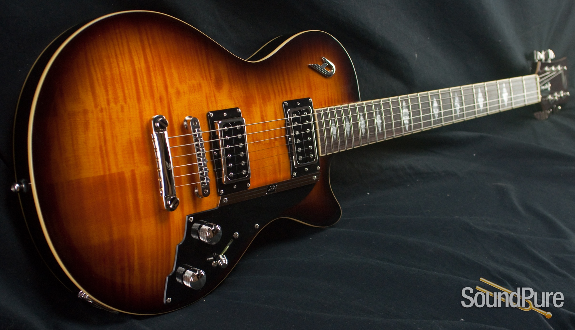 Duesenberg D59 Tobacco Burst Solidbody Electric Guitar