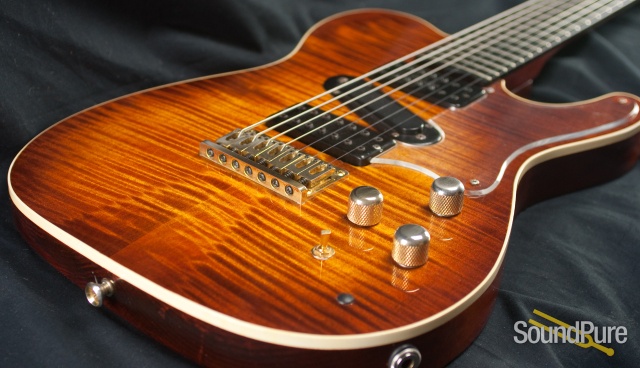 Jimmy Foster Custom T-5 7-string Solidbody Guitar- Used — image 13