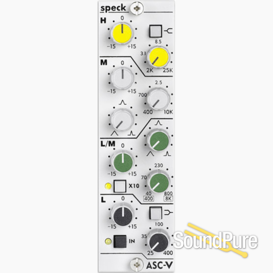 Speck Electronics ASC-V 500 series Equalizer