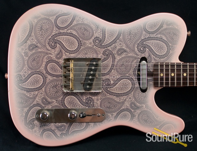 LsL T-Bone Pink Paisley Electric Guitar "Venus" - Used — image 3