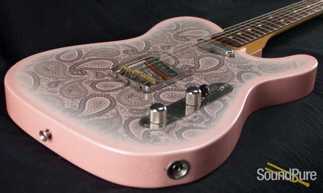 LsL T-Bone Pink Paisley Electric Guitar "Venus" - Used — image 16