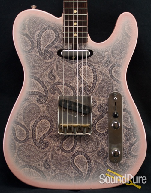 LsL T-Bone Pink Paisley Electric Guitar "Venus" - Used — image 1