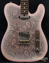 LsL T-Bone Pink Paisley Electric Guitar "Venus" - Used LsL T-Bone Pink Paisley Electric Guitar "Venus" - Used