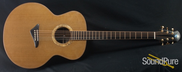 Kingslight Macassar Ebony/AAA Cedar Baritone Acoustic - Used — image 4