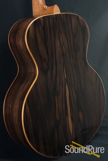 Kingslight Macassar Ebony/AAA Cedar Baritone Acoustic - Used — image 9