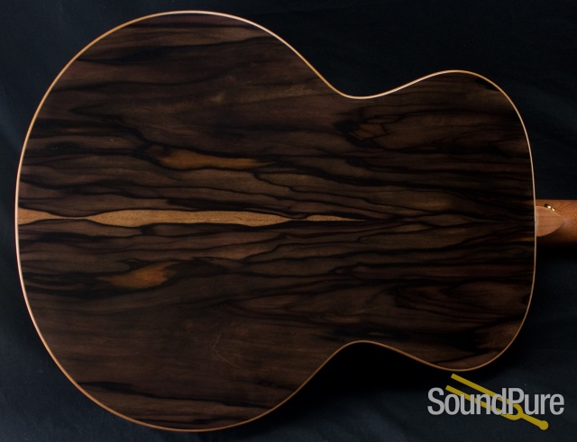 Kingslight Macassar Ebony/AAA Cedar Baritone Acoustic - Used — image 13