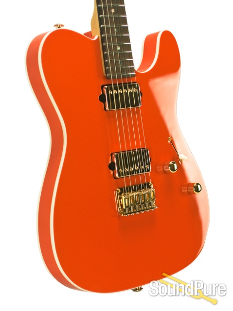 Suhr Classic T Fiesta Orange Electric Guitar 25851 — image 8