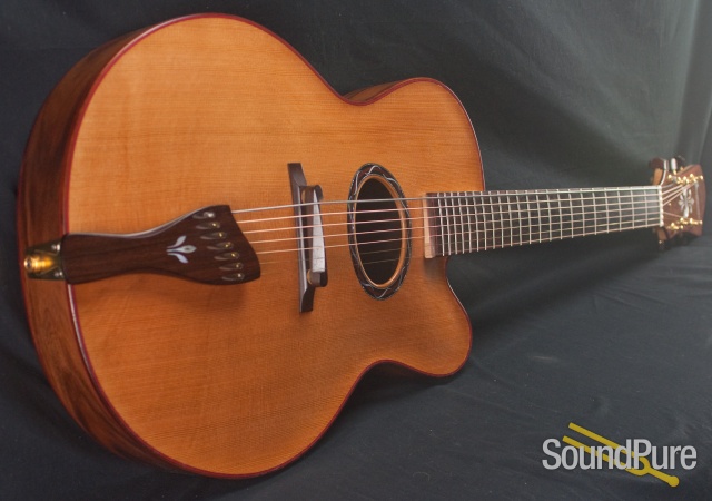 Buscarino 7-string Oval-hole Virtuoso Archtop- Pre-Owned — image 8