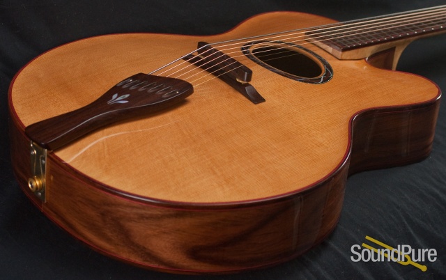 Buscarino 7-string Oval-hole Virtuoso Archtop- Pre-Owned — image 11
