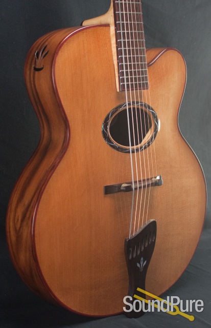 Buscarino 7-string Oval-hole Virtuoso Archtop- Pre-Owned — image 20