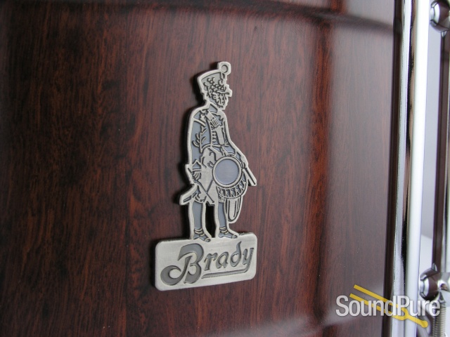 Brady 8x14 Jarrah Block Baritone Snare Drum Satin Finish — image 2
