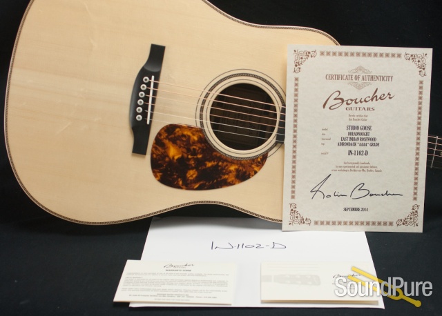 Boucher Studio Goose Dreadnought Rosewood Acoustic Guitar — image 17
