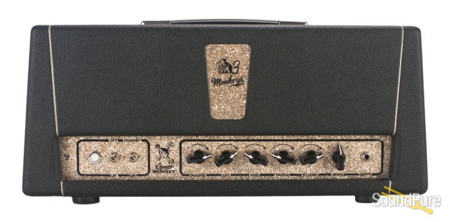 3 Monkeys Grease Monkey II Black Tolex Amplifier Head - Used — image 1