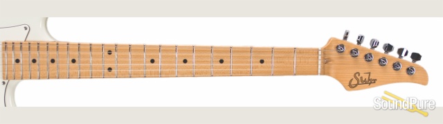 Suhr Classic Pro Olympic White Maple HSS Electric Guitar — image 5