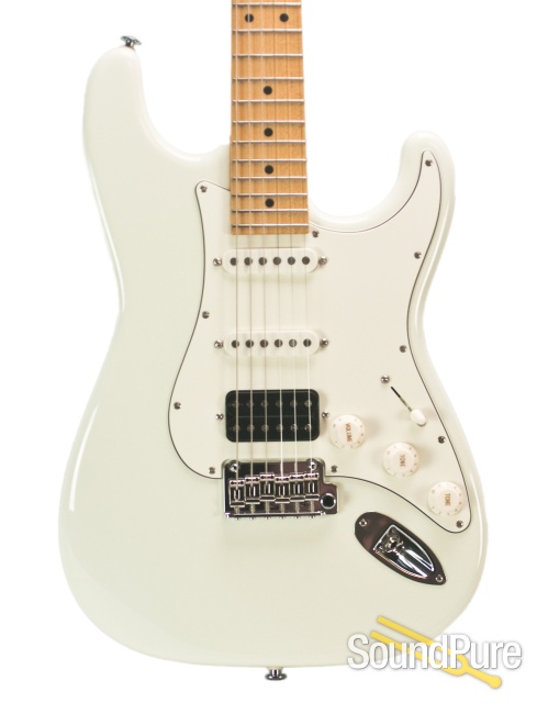 Suhr Classic Pro Olympic White Maple HSS Electric Guitar — image 1