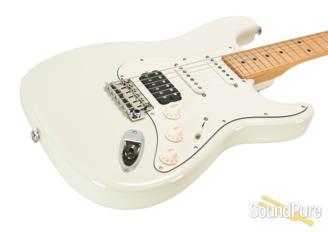 Suhr Classic Pro Olympic White Maple HSS Electric Guitar — image 10