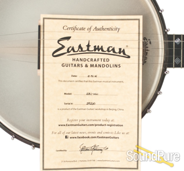 Eastman EBJ-WL1 Open Back 5 String Banjo — image 8