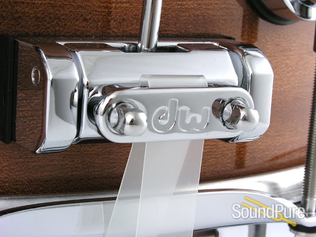 DW 6.5x14 Classics Series Mahogany Snare Drum-Natural Gloss — image 3