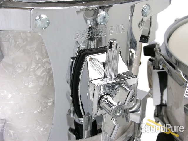 Pork Pie 4pc White Marine Pearl Maple Drum Set — image 7