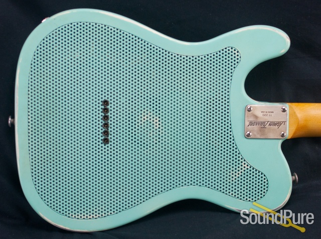 Trussart 2011 Seafoam Green Paisley Steelcaster Guitar- Used — image 11
