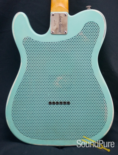 Trussart 2011 Seafoam Green Paisley Steelcaster Guitar- Used — image 14