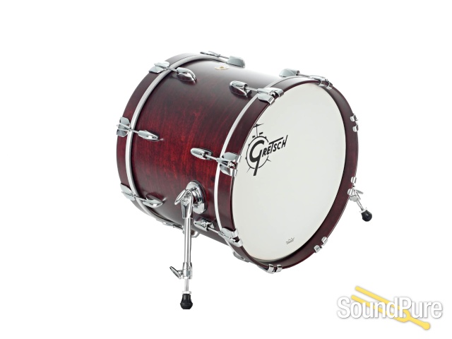 Gretsch 3pc USA Custom Be Bop Drum Set- Walnut Satin — image 5