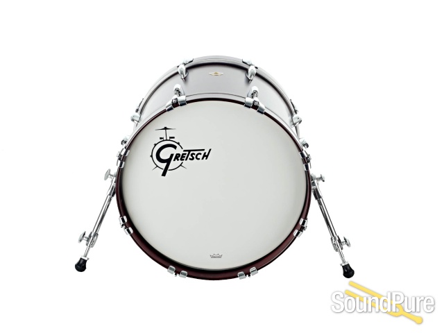 Gretsch 3pc USA Custom Be Bop Drum Set- Walnut Satin — image 6