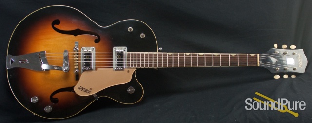 Gretsch 64 Double Anniversary 6117 Sunburst Guitar - Vintage — image 4