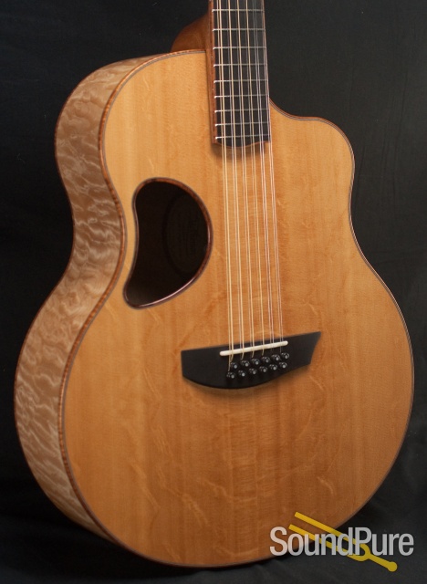 McPherson MG-4.5XP Quilted Maple/Bear Claw Sitka 12-String — image 18