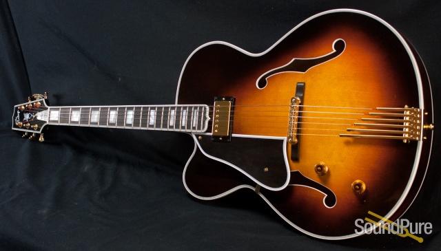 Heritage 2012 Golden Eagle Custom Lefty Archtop Guitar- Used — image 7