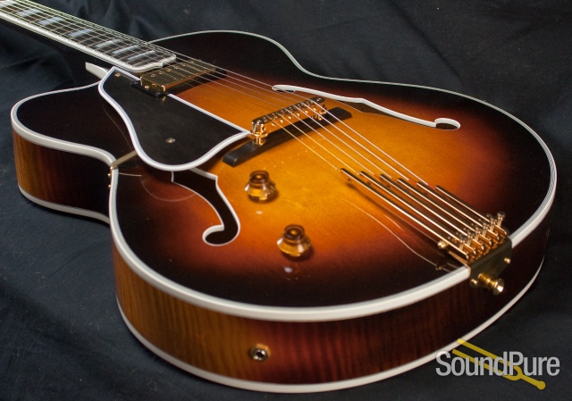 Heritage 2012 Golden Eagle Custom Lefty Archtop Guitar- Used — image 11