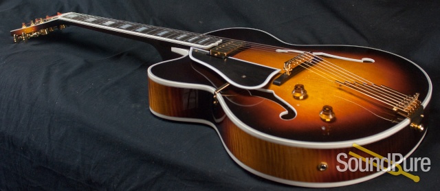 Heritage 2012 Golden Eagle Custom Lefty Archtop Guitar- Used — image 12